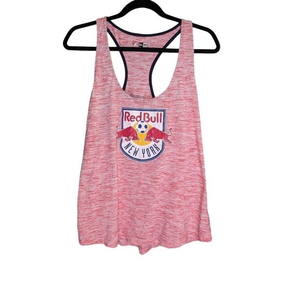 New Era New York Red Bulls Vintage Tank Top Primary Logo WHT - Picture 1 of 5